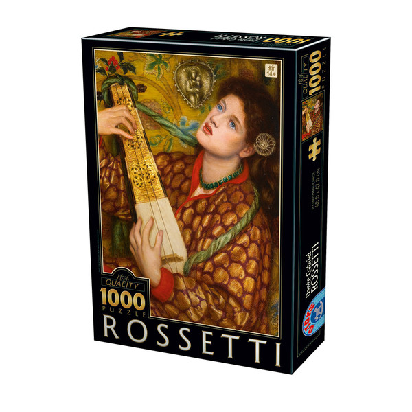Puzzle Kolęda, Dante Gabriel Rosetti 1000 elementów