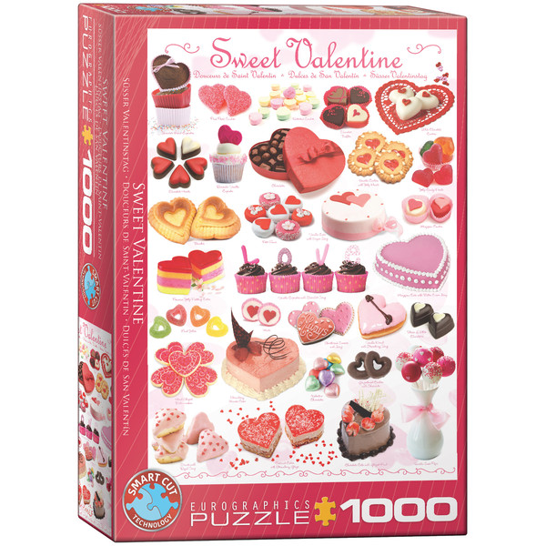Puzzle Słodka Walentynka 1000 elementów