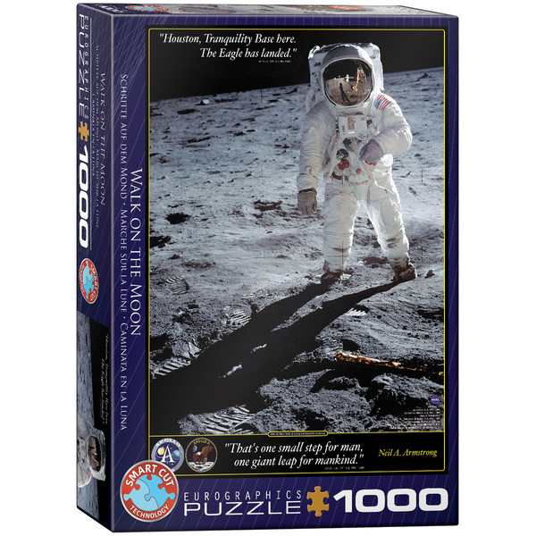 Puzzle Spacer po Księżycu 1000 elementów