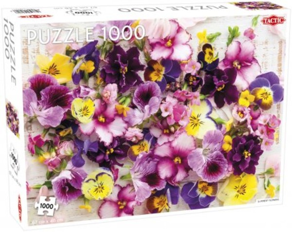 Puzzle Letnie kwiaty 1000 elementów