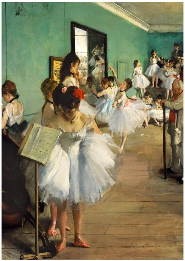 Puzzle Lekcja tańca, Edgard Degas 1000 elementów