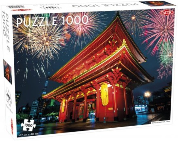 Puzzle Świątynia w Asakusa, Tokio, Japonia 1000 elementów