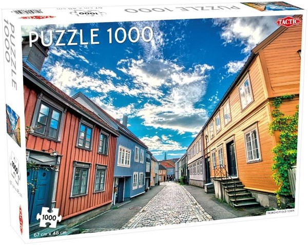 Puzzle Trondheim, Stare Miasto 1000 elementów
