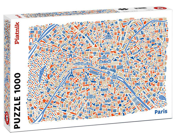 Puzzle Vianina Paryż 1000 elementów