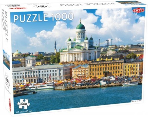 Puzzle Widok na Helsinki 1000 elementów