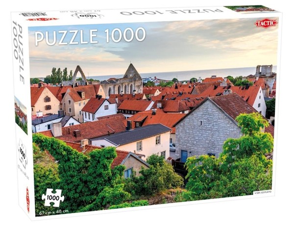 Puzzle Visby, Gotlandia 1000 elementów