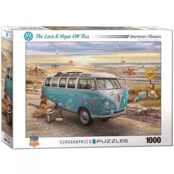 Puzzle VW Miłość i nadzieja 1000 elementów