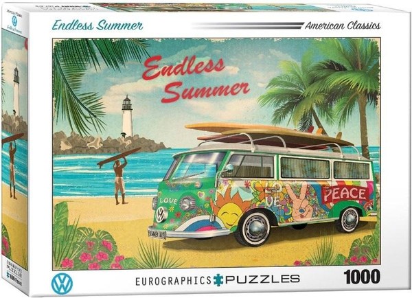Puzzle VW Niekończące się lato 1000 elementów