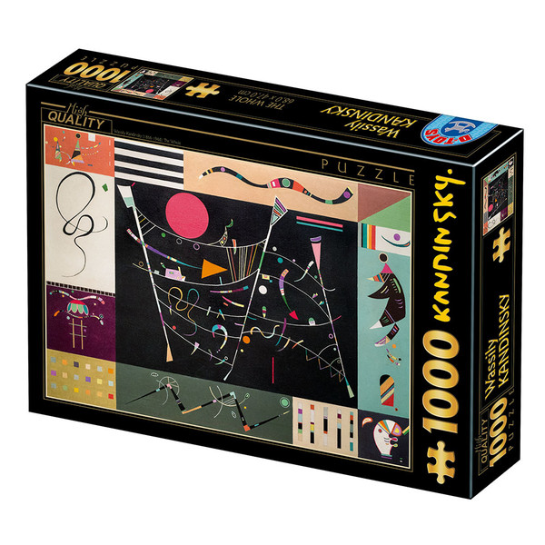 Puzzle Całość, Wassily Kandinsky 1000 elementów