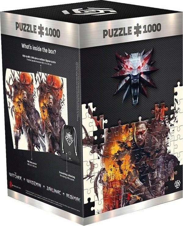 Puzzle Wiedźmin: Monsters 1000 elementów