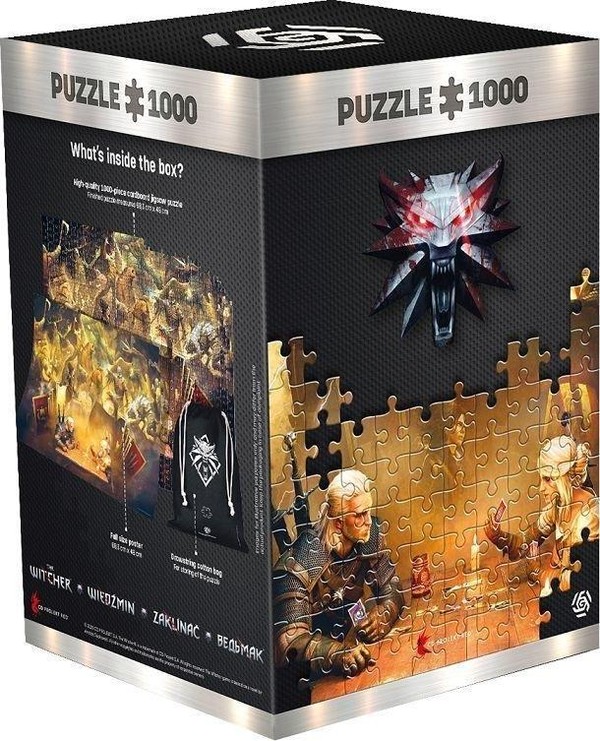 Puzzle Wiedźmin: Playing Gwent 1000 elementów