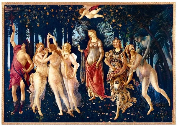 Puzzle Wiosna, Sandro Botticelli 1000 elementów