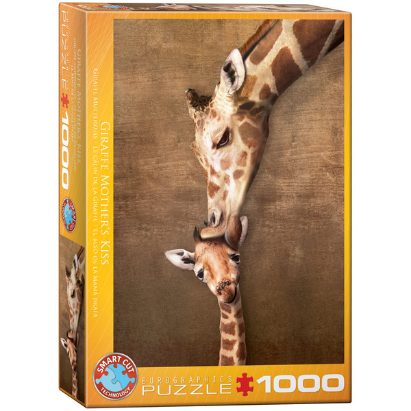 Puzzle Żyrafy pocałunek 1000 elementów