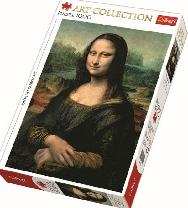 Puzzle Mona Lisa Leonardo da Vinci 1000 elementów