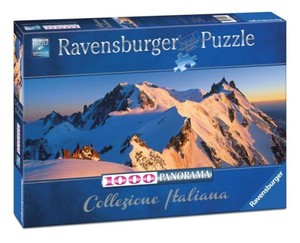 Puzzle Włoska kolekcja - Monte Bianco 1000 elementów