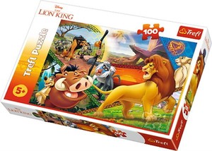 Puzzle Przygody Simby Disney Król Lew 100 elementów