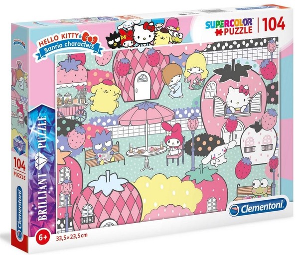 Puzzle Brilliant Hello Kitty 104 elementy