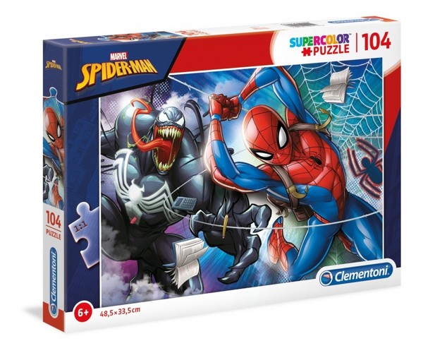 Puzzle Super Kolor - Spider-Man - 104 elementy