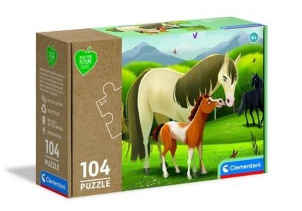 Puzzle Play For Future Horses Noli 104 elementy