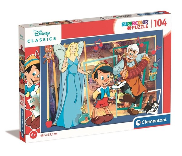 Puzzle Pinokio 104 elementy