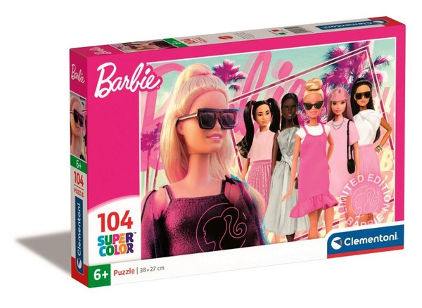 Puzzle Barbie 104 elementy