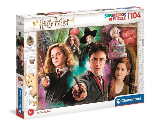 Puzzle Super Color Harry Potter 104 elementy