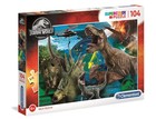 Puzzle Super kolor Jurassic World 104 elementy