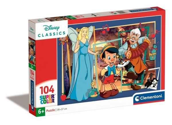 Puzzle Pinokio 104 elementy
