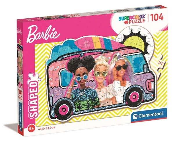 Puzzle Wyjątkowa kolekcja Barbie 104 elementy