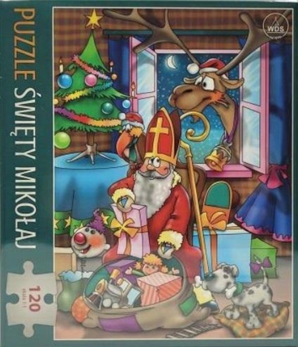 Puzzle Święty Mikołaj 120 elementów