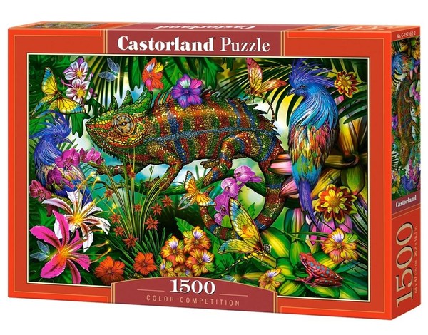 Puzzle Color Competition Kameleon 1500 elementów