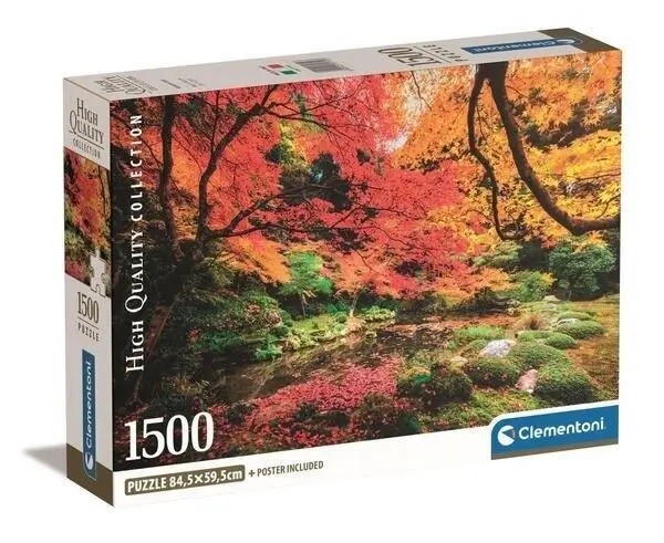 Puzzle Compact Jesienny Park 1500 elementów