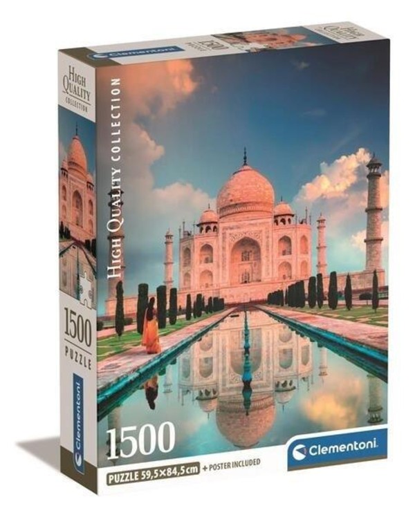 Puzzle Compact Taj Mahal 1500 elementów