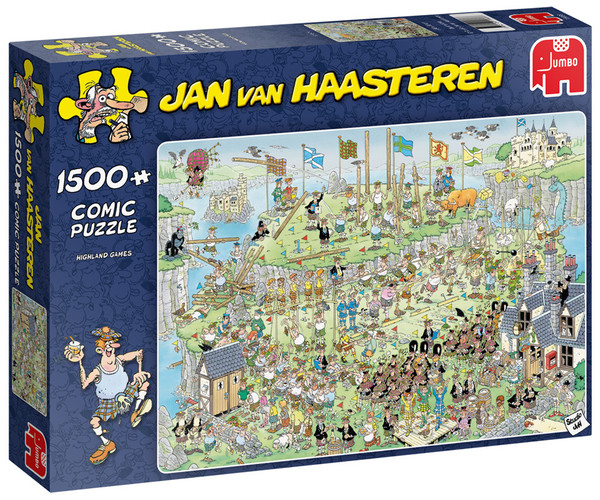 Puzzle Jan Van Haasteren Tradycyjne szkockie konkursy 1500 elementów