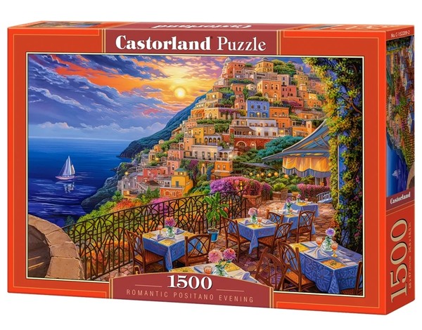 Puzzle Romantyczny wieczór w Positano 1500 elementów