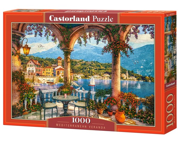 Puzzle Mediterranean Veranda 1500 elementów