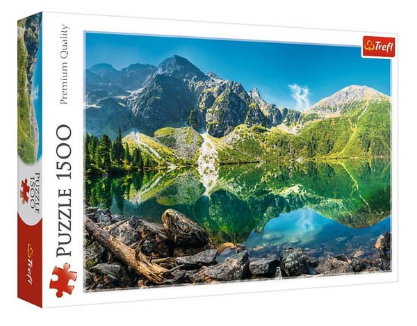 Puzzle Jezioro Morskie Oko, Tatry 1500 elementów