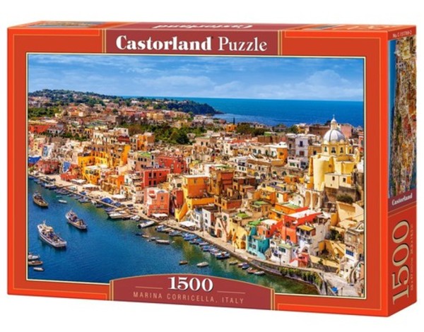 Puzzle Marina Corricella, Włochy 1500 elementów