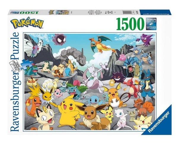 Puzzle Pokemon Classic 1500 elementów