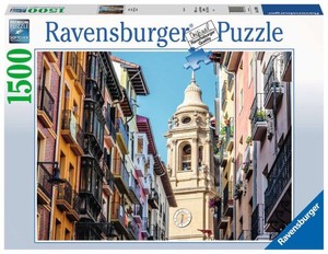 Puzzle Pampeluna, Hiszpania 1500 elementów