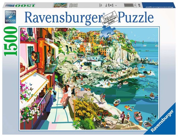Puzzle Romans w Cinque Terre 1500 elementów