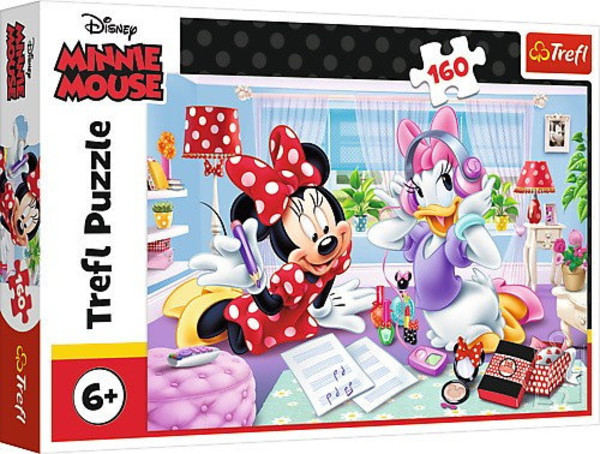 Puzzle Dzień z przyjaciółką Disney Minnie 160 elementów