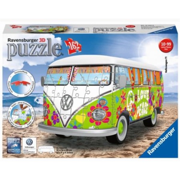 Puzzle 3D VW 1 Hippie 162 elementy