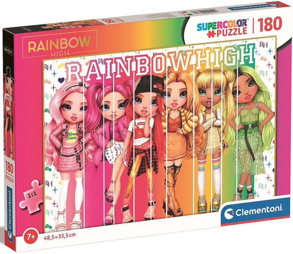 Puzzle Super Color Rainbow High 180 elementów