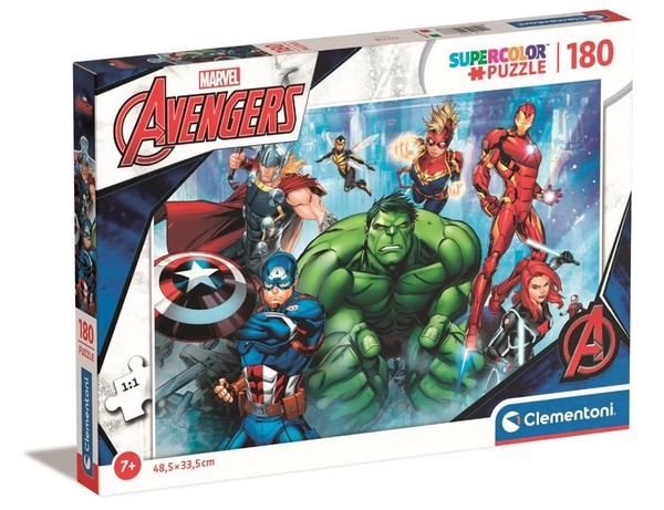 Puzzle Super Color The Avengers 180 elementów