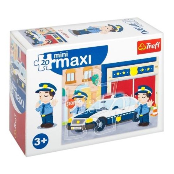 Puzzle MiniMaxi Policja 20 elementów