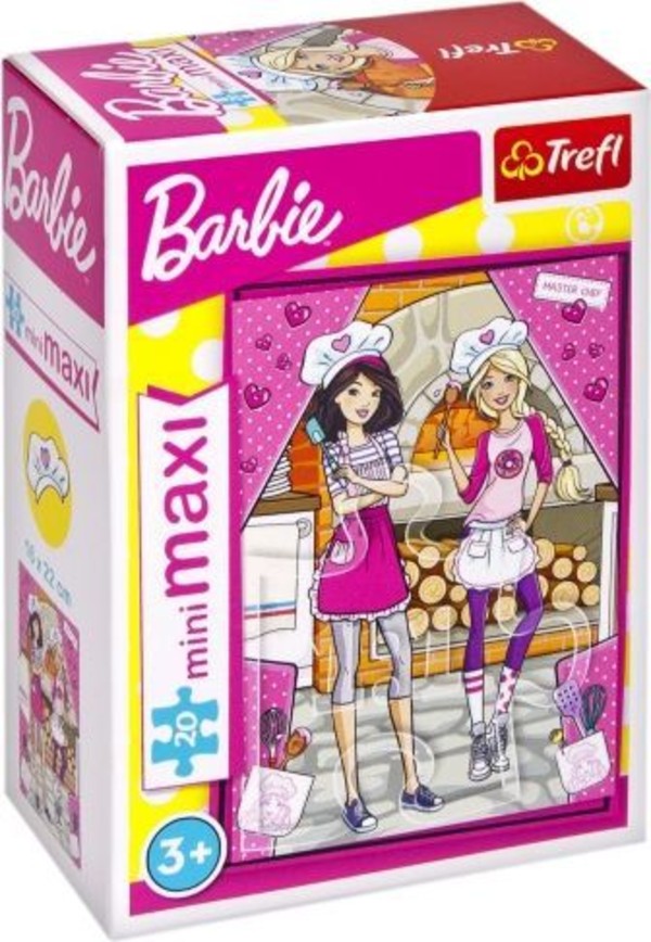 Puzzle Minimaxi Barbie Wymarzony Zawód - 20 elementów