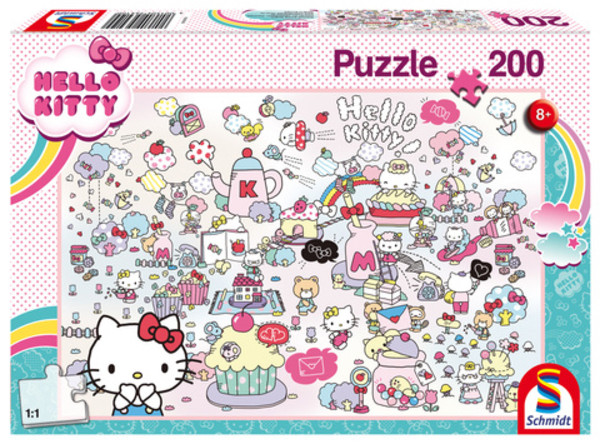 Puzzle Hello Kitty Świat Hello Kitty 200 elementów
