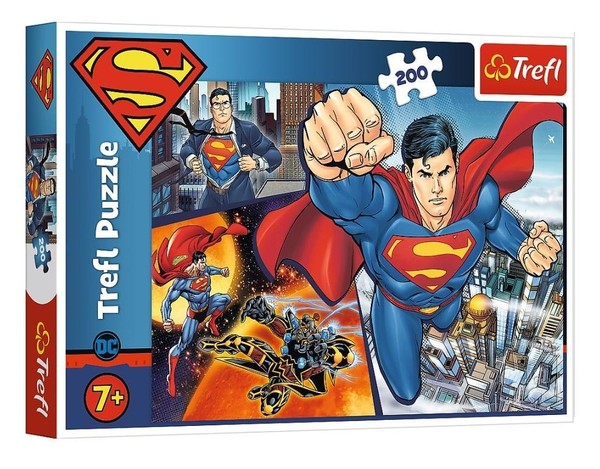 Puzzle Superman bohater 200 elementów