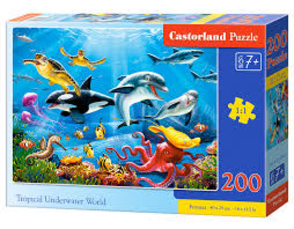 Puzzle Tropical Underwater World 200 elementów